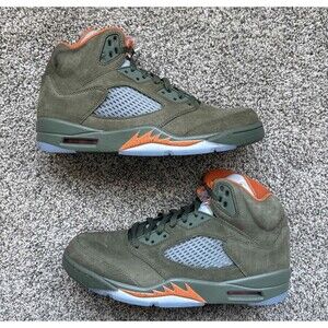 Nike Air Jordan 5 Retro 2024 Olive Size 11 Men's